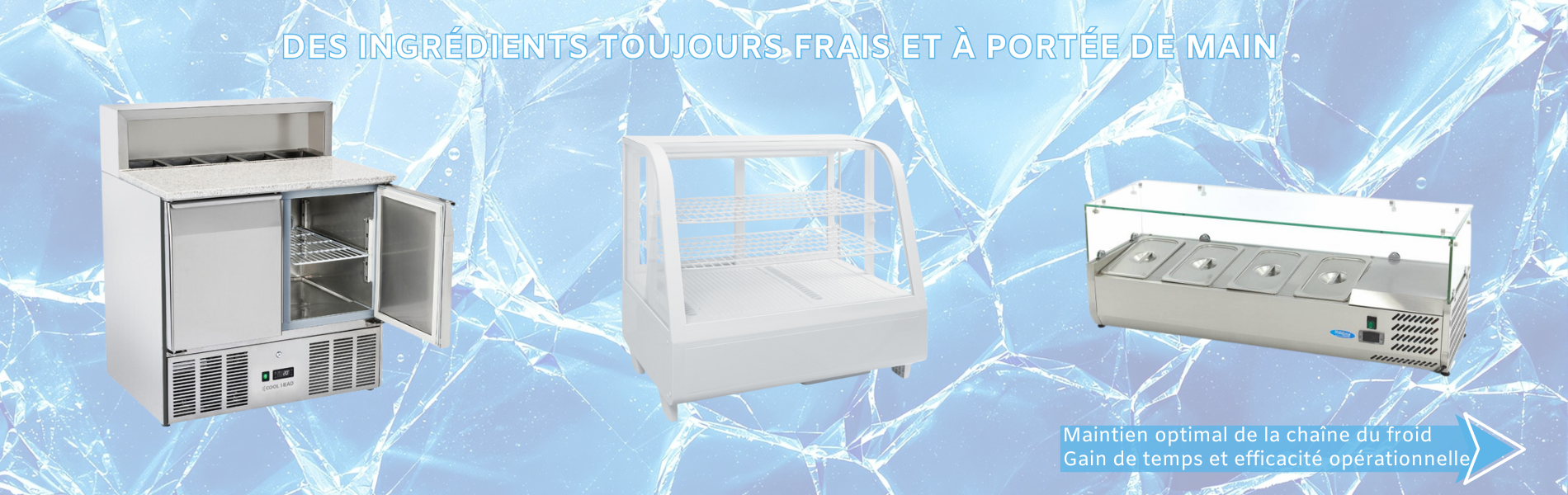 Saladettes Réfrigérées